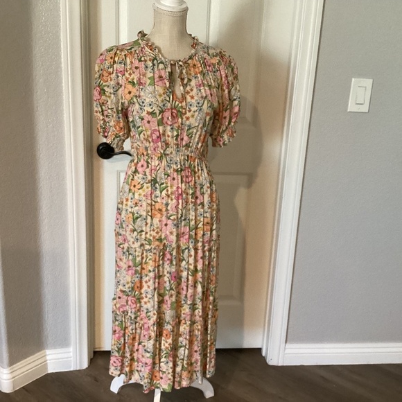 Who What Wear Dresses & Skirts - Who What Wear Floral Dress, Size XS, Color Multi Colored